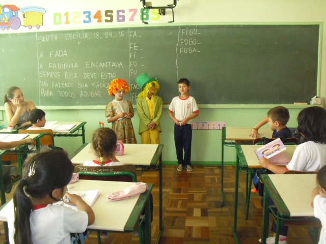 Escola de Ed. B. Maria Salete Cazzamali: abril 2016